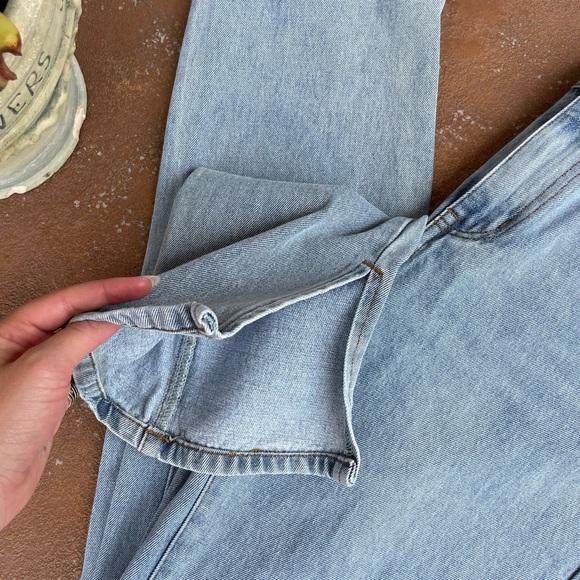 High waist straight leg jeans - Picture 4 of 7